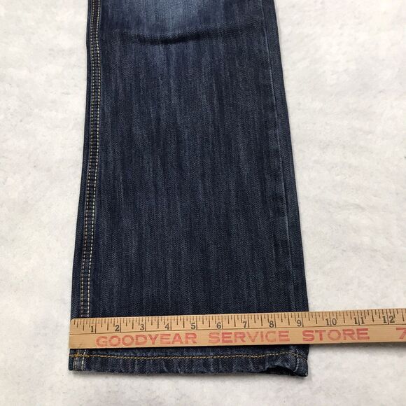 WRANGLER 20X no.42 Jeans Men 36x36 Vintage Boot Cut Western Cowboy Rodeo Dark - Picture 15 of 16